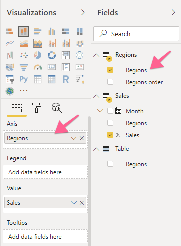 Power BI: Custom sort a column - Finance BI